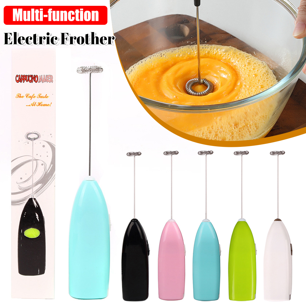 Healthy Kitchen Gadgets - Ireless Milk Foamer Coffee Whisk Mixer