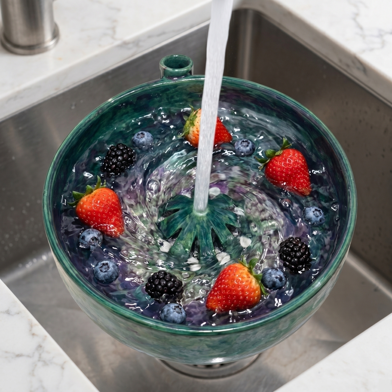 Automatic Berry Vortex Bowl Ve - مراجعة Kitchen Gadgets Save Time وسعره