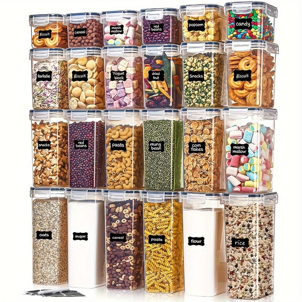 24Pcs Food Storage Containers  - مراجعة Healthy Kitchen Gadgets وسعره