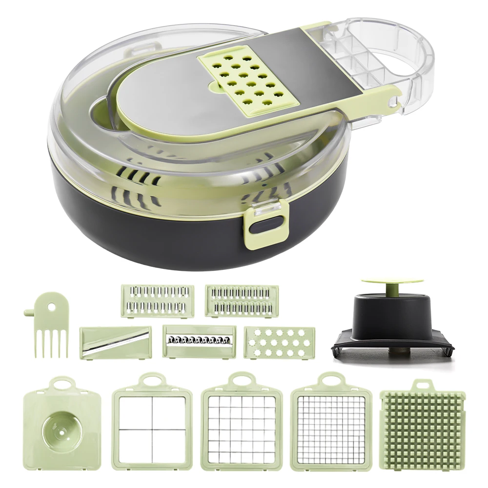 Vegetable Chopper with Contain - مراجعة Kitchen Gadgets Save Time وسعره