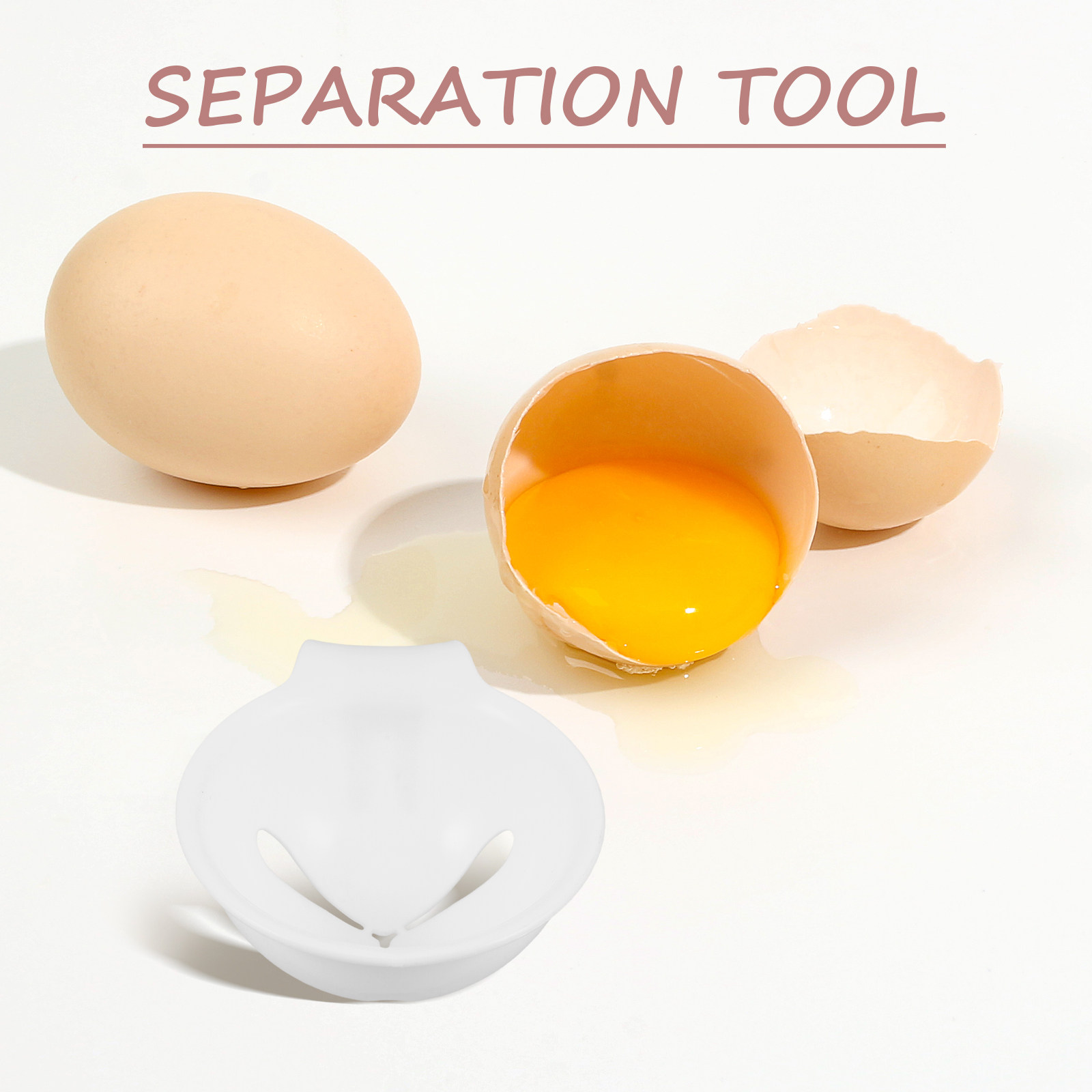 Handheld Egg Separator Tool fo - مراجعة Kitchen Gadgets Save Time وسعره