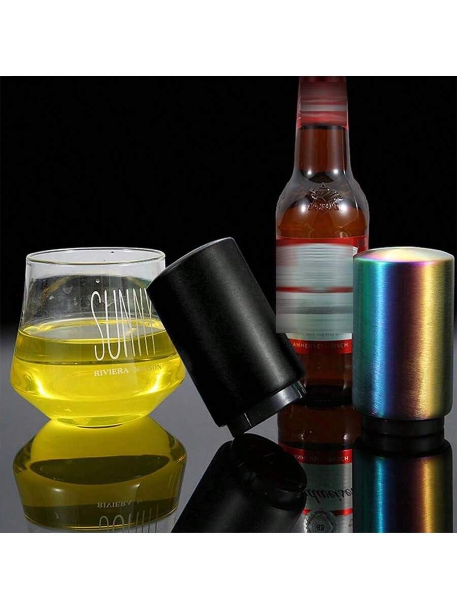 1pc Push Down Magnetic Bottle  - مراجعة Kitchen Gadgets Save Time وسعره